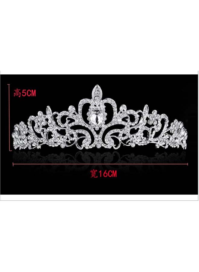 TOEON Glittery Bridal  Tiara  - Image 2