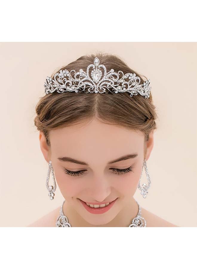 TOEON Glittery Bridal  Tiara  - Image 5