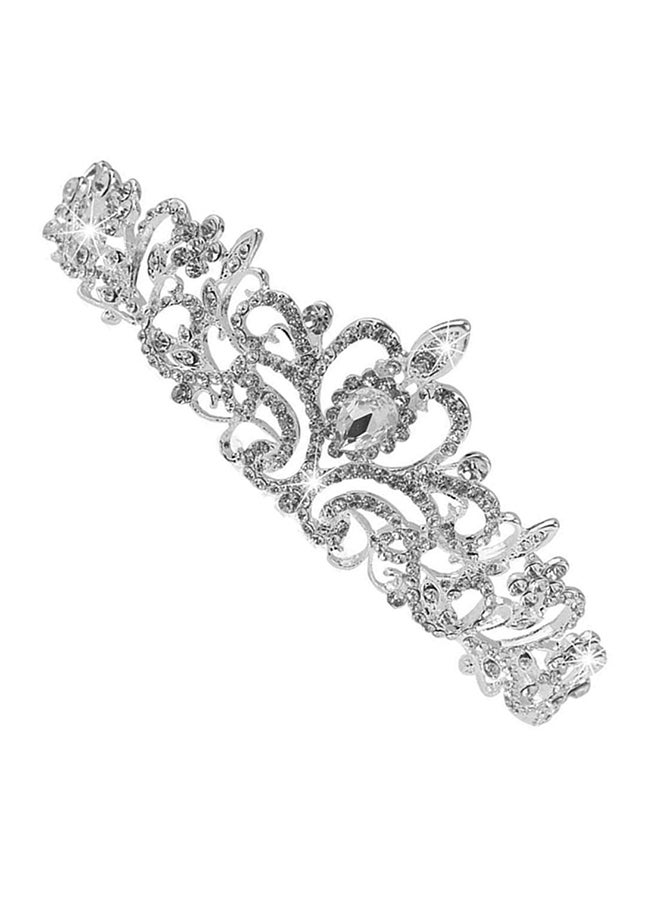 TOEON Glittery Bridal  Tiara  - Image 1