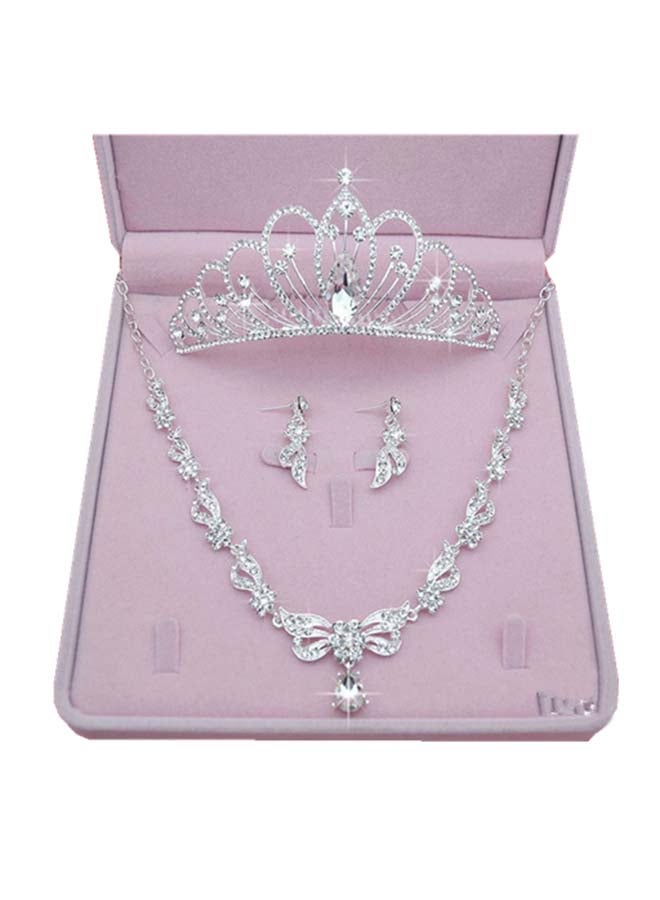 TOEON 3-Piece Bridal Jewellery Set - Image 1