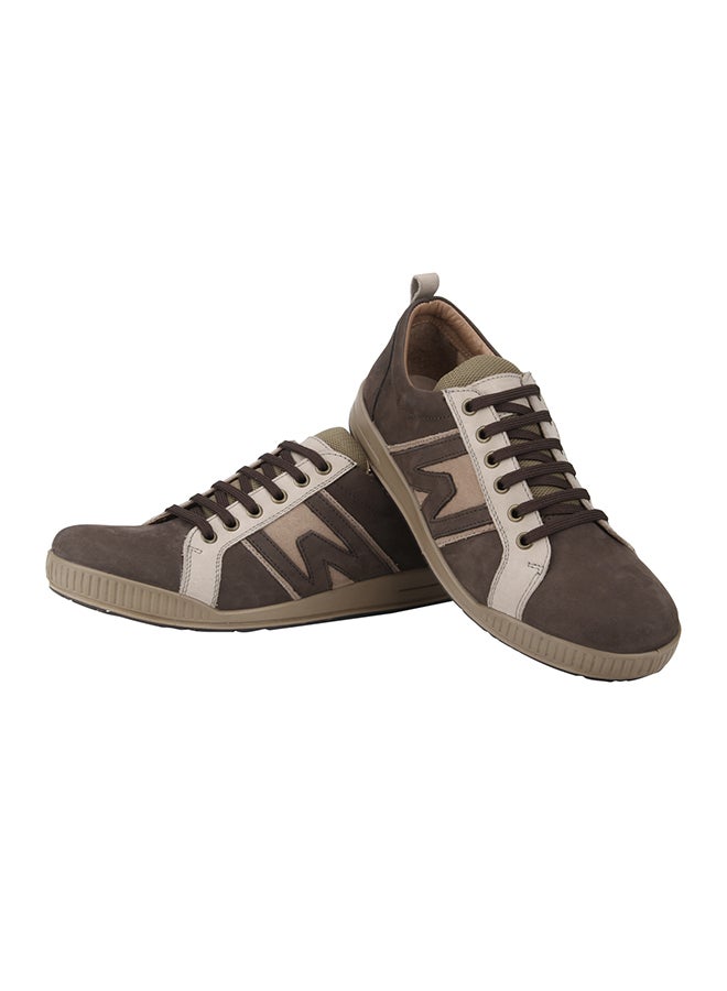 WOODLAND - Casual Low Top Sneaker Brown - Image 1