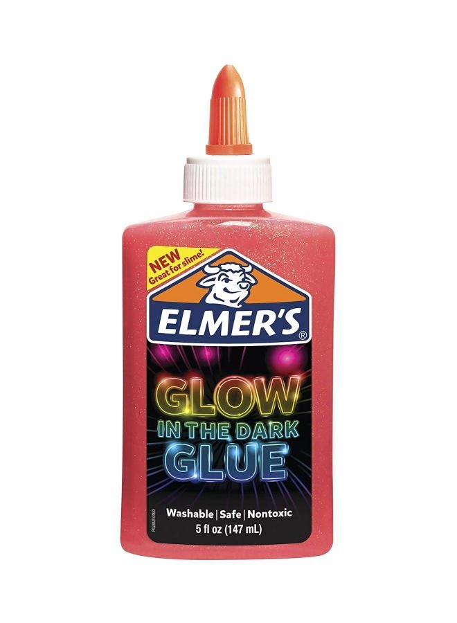 ELMER'S Glow-In-The-Dark Liquid Glue Pink - Image 1
