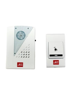 JEC Wireless Door Bell White 