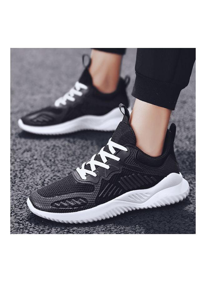 Generic Lace-Up Running Shoes Black/White  - Image 3