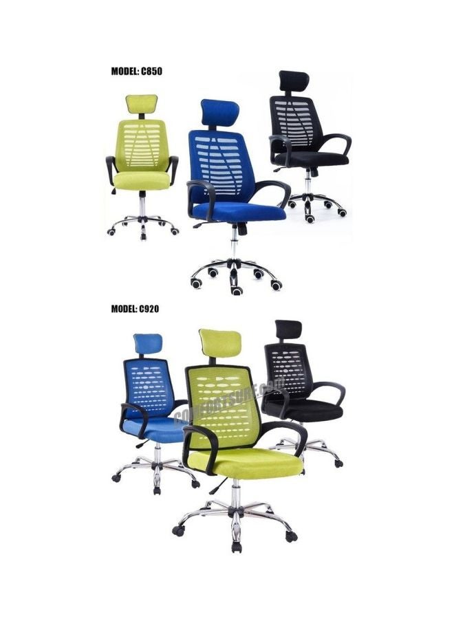 Swivel Mesh Office Chair Multicolour 52x118x50cm - v1565705069/N28920575A_2