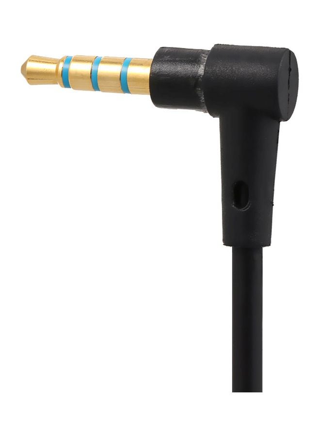 Line Control Audio Cable For Bose QC25 Headphones Black - Image 2