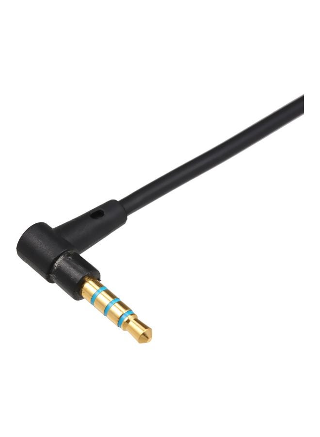 Line Control Audio Cable For Bose QC25 Headphones Black - Image 4