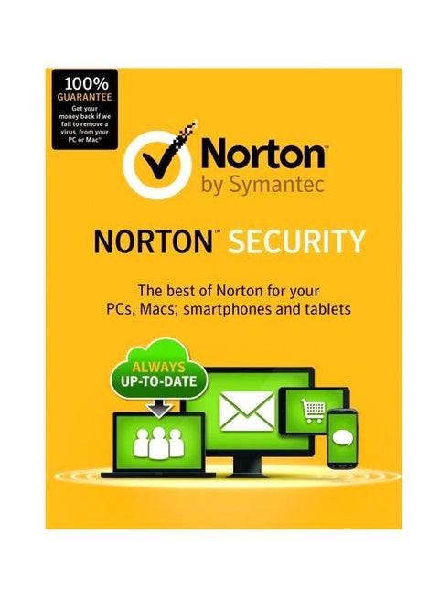 Symantec Security 1 User, 1 Device Yellow/Green