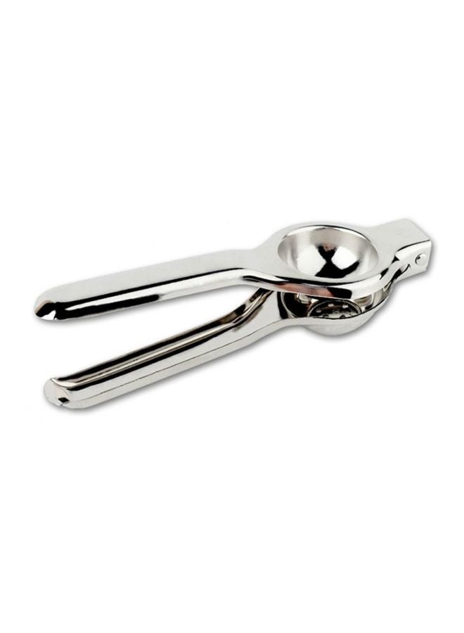 Stainless Steel Lemon Squeezer Juicer Silver 20x5cm - Image 1