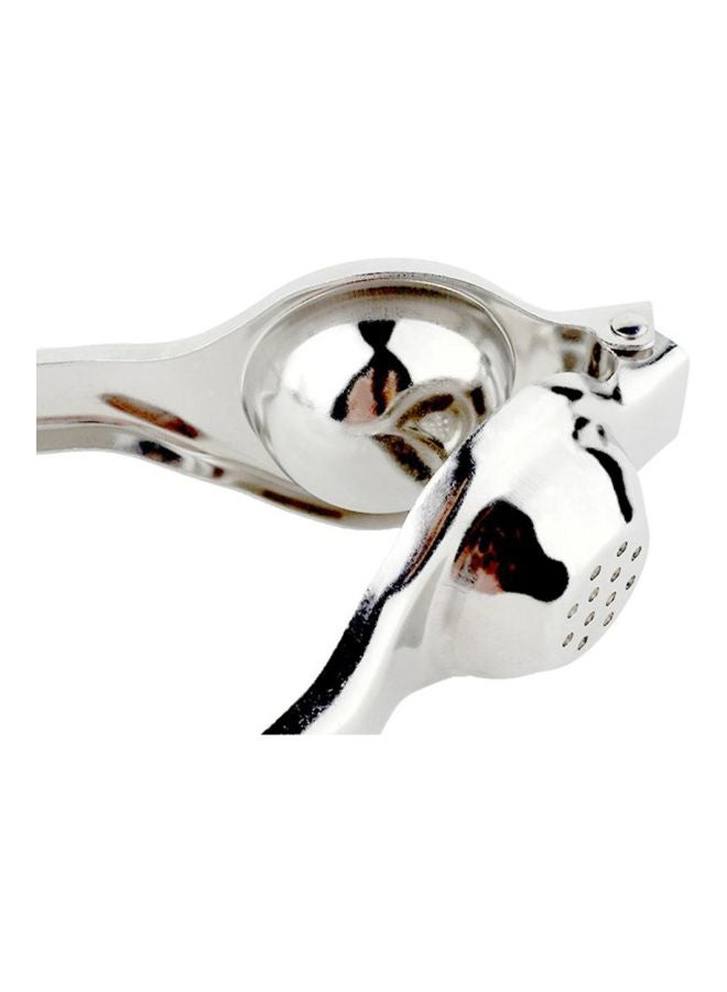 Stainless Steel Lemon Squeezer Juicer Silver 20x5cm - Image 3
