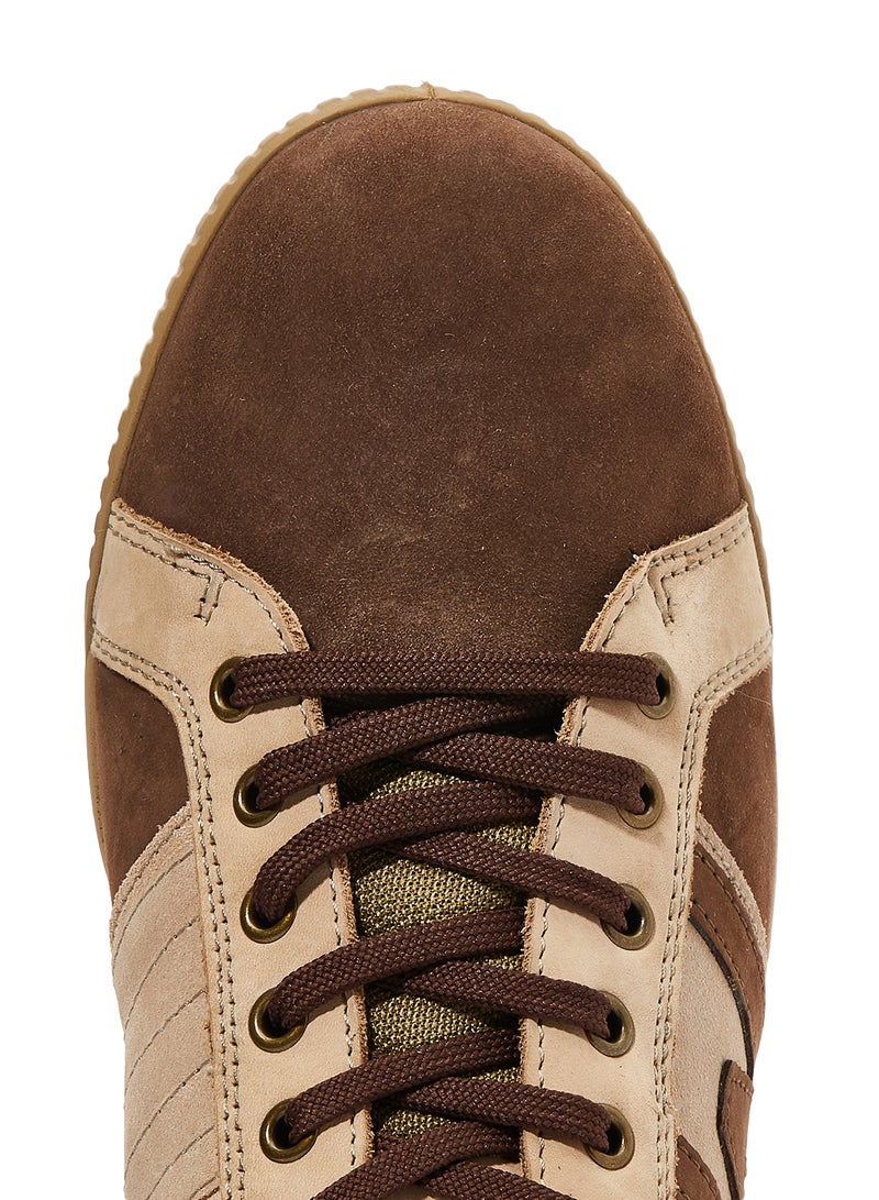 WOODLAND - Casual Low Top Sneaker Brown - Image 1