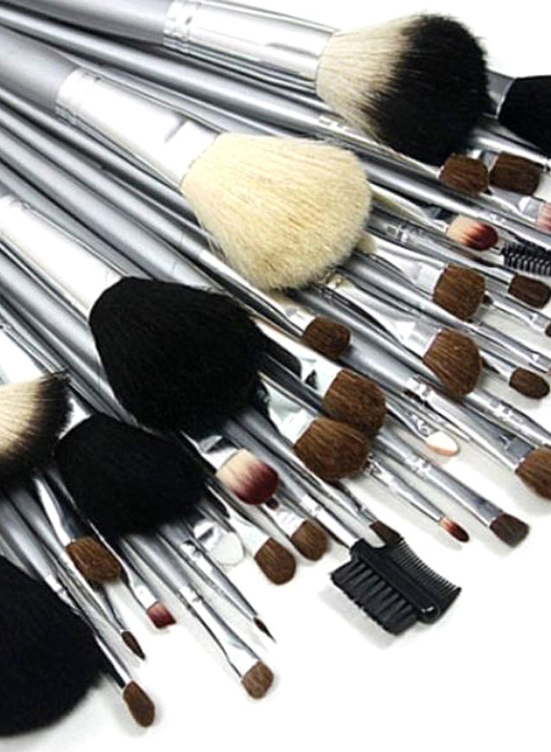 Generic 40-Piece Versatile Makeup Brush Set With Bag Multicolour  - Image 2