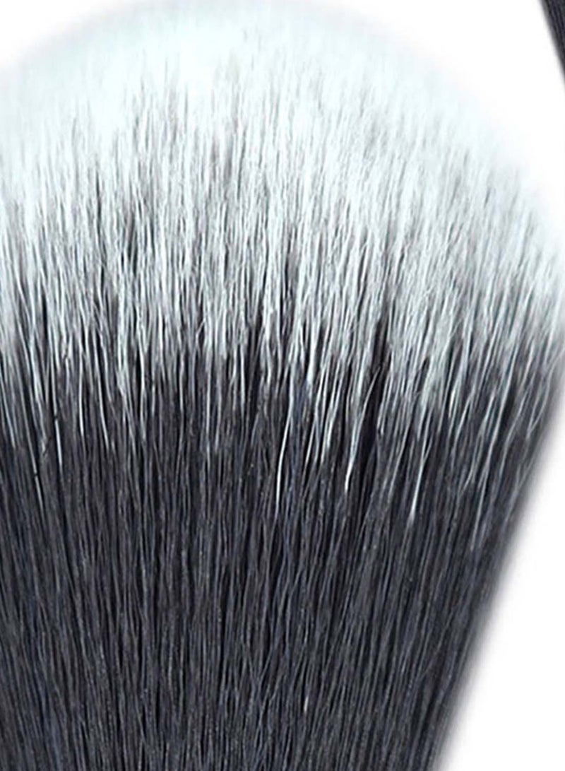 JAF Blending Soft Foundation Brush Black/Silver/White - Image 2
