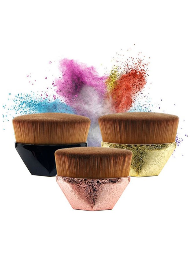 Z'OREYA Contour Sculpting Makeup Brush Brown/Gold - Image 2