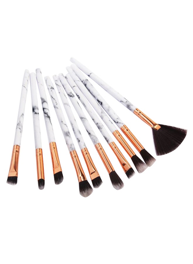 Z'OREYA Professional Makeup Brush White/Brown/Black - Image 1