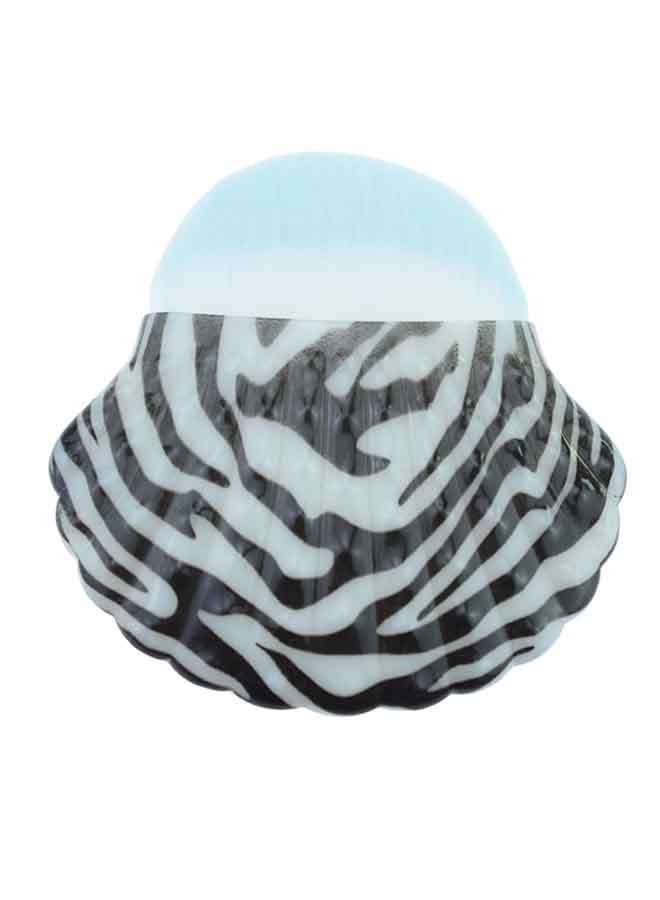 Striped Shell Foundation Brush Black/Blue - Image 1