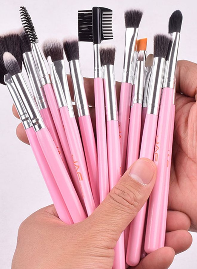JAF 24-Piece Makeup Brush Set Multicolour - Image 2