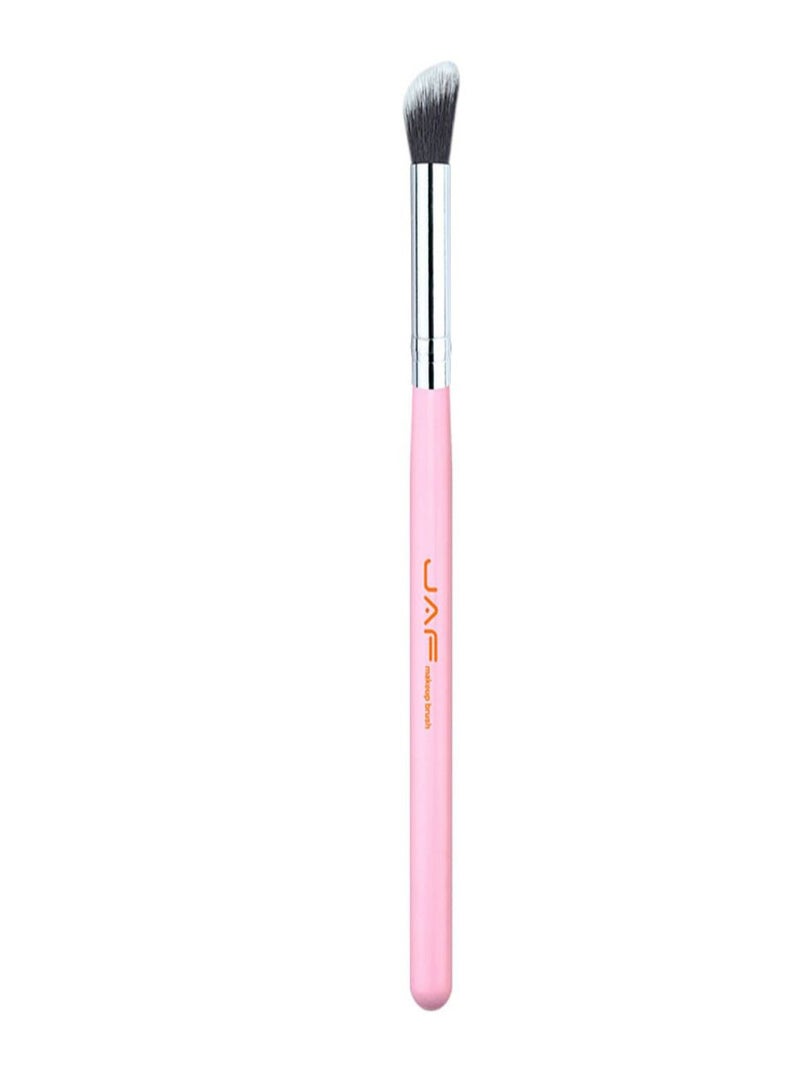 JAF Angular Precision Eyeshadow Brush Pink/Silver/Black - Image 1