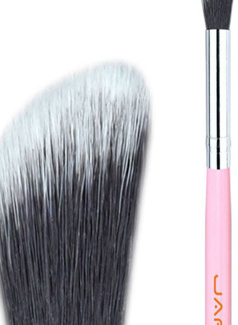 JAF Angular Precision Eyeshadow Brush Pink/Silver/Black - Image 2