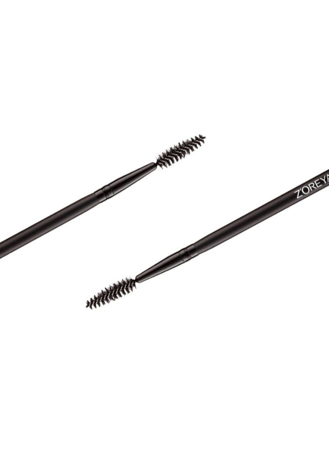 Z'OREYA 2-Piece Professional Eyebrow Brush Set Black - Image 2