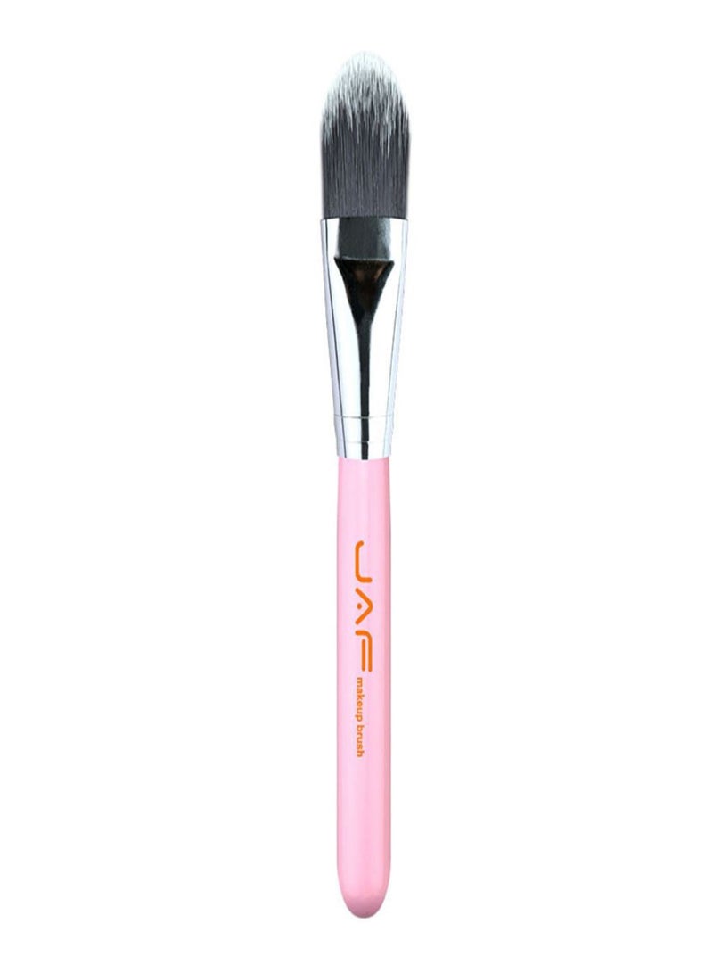 JAF Makeup Foundation Brush Pink/Silver/Black - Image 1