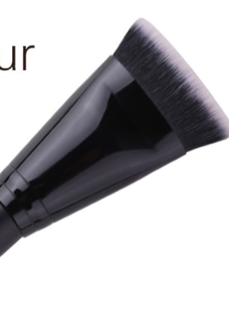 Z'OREYA Flat Head Makeup Brush Black - Image 2