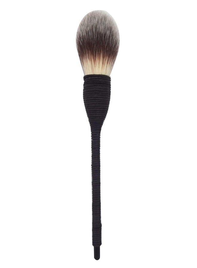 Vintage Rattan Face Makeup Brush Black/White