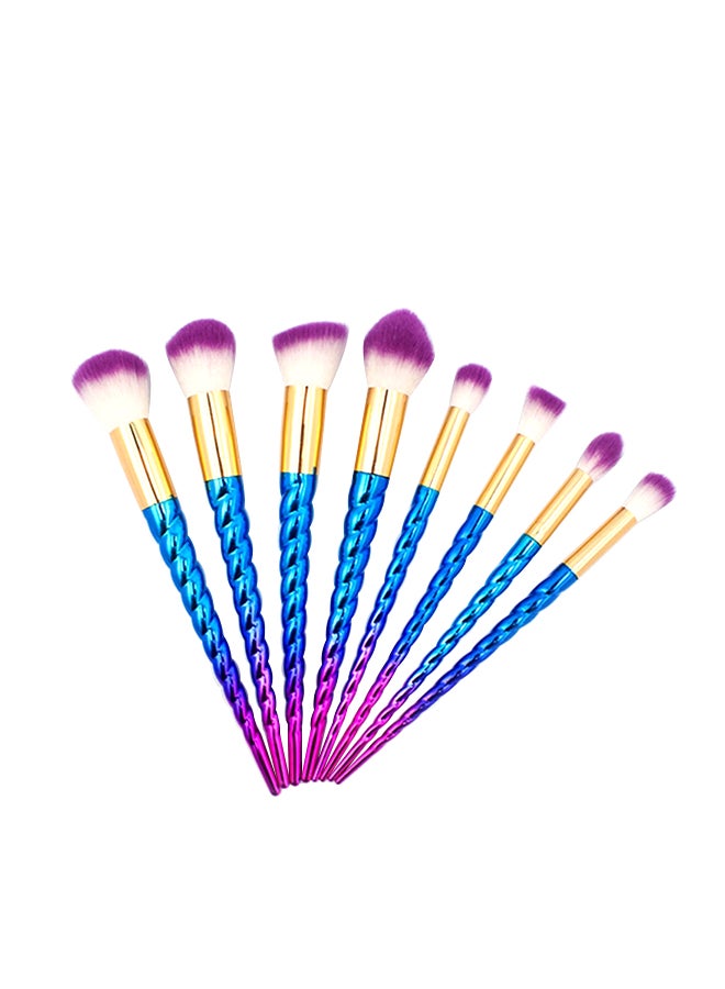 8-Piece Face Brush Set Multicolour - v1565759699/N29029356A_1