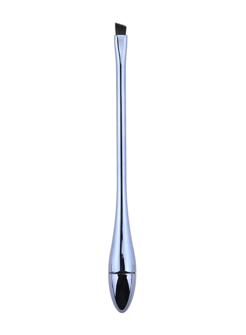 Z'OREYA Oblique Eyebrow Brush Silver/Black - Image 1