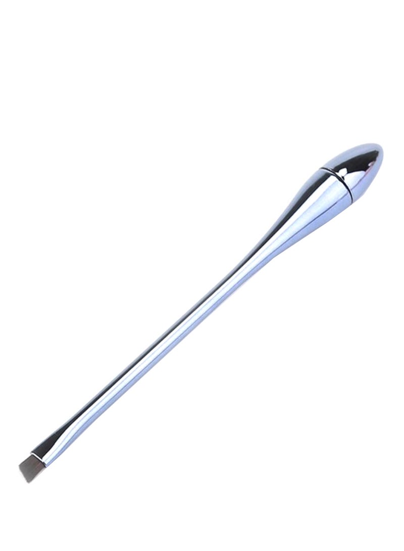 Z'OREYA Oblique Eyebrow Brush Silver/Black - Image 2