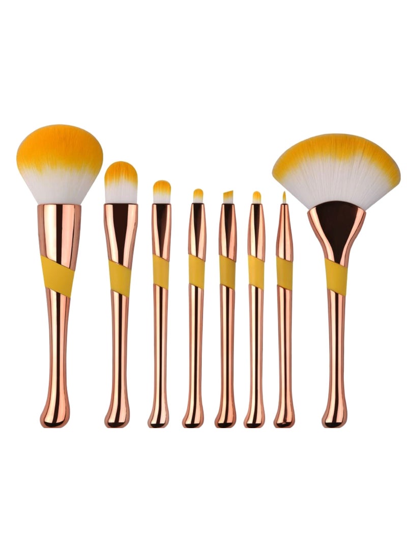 Z'OREYA 8-Piece Makeup Brush Set Multicolour