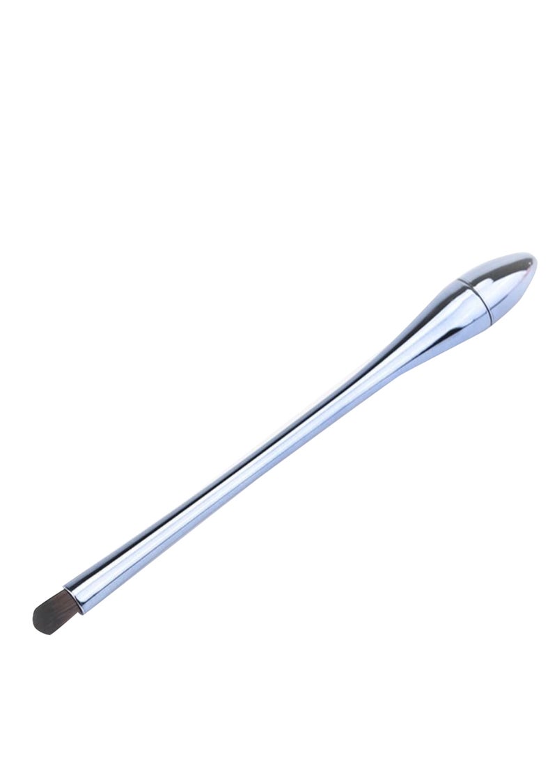 Z'OREYA Straight Silk Eyeshadow Brush Silver/Black - Image 2