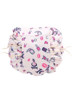 Travel Drawstring Cosmetic String Storage Pouch Multicolour