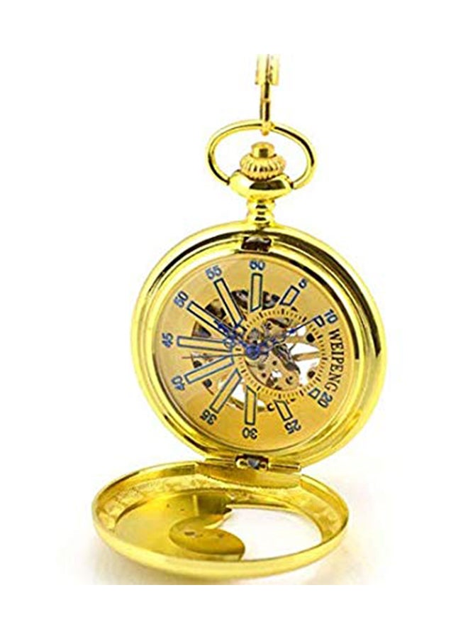 ساعة جيب بعقارب وقلادة تحمل أرقاماً رومانية طراز PC00557C unisex - Image 2