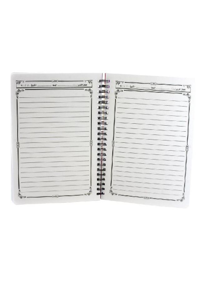 روكو دفتر ملاحظات بسلك لولبي مزدوج ومسطر بسطور مفردة متعدد الألوان - Image 2