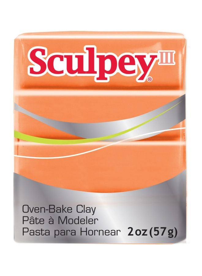 Sculpey Oven-Bake Clay 1634 Just Orange 