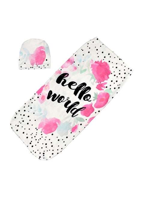 Hello World Baby Sleeping Bag With Hat