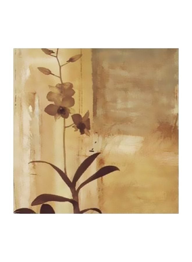 Decorative Wall Art Beige/Brown 32x32cm