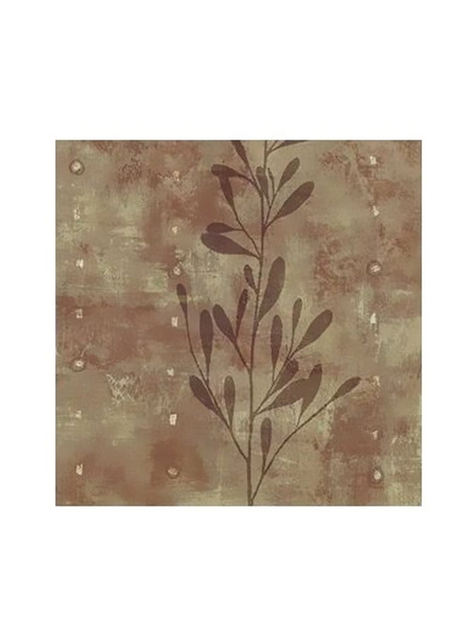 بوستر حائط للتزيين بني/بيج 15x15سم 