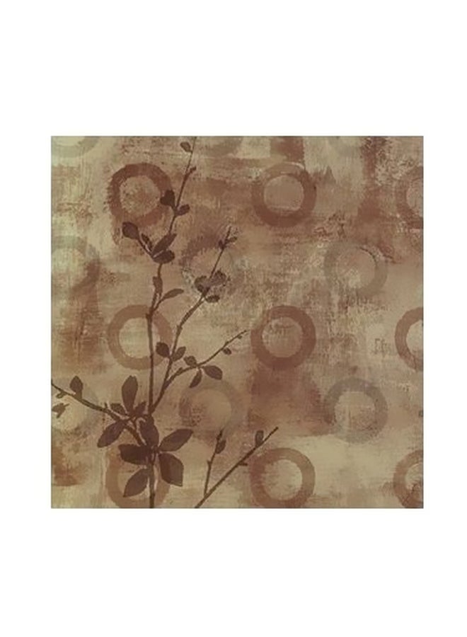 Decorative Wall Poster Beige/Brown 15x15cm