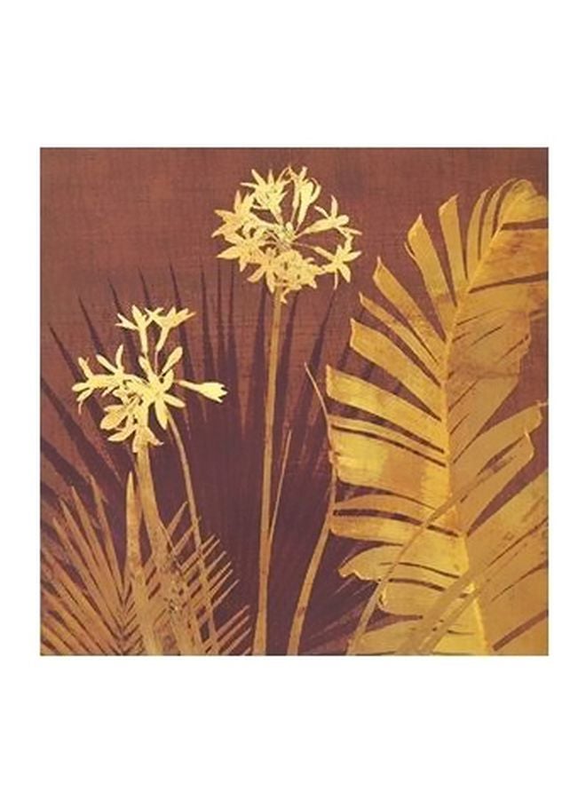 بوستر حائط للتزيين بني/بيج 15×15سم