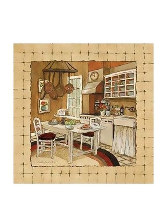 بوستر حائط للتزيين متعدد الألوان 15x15سم 