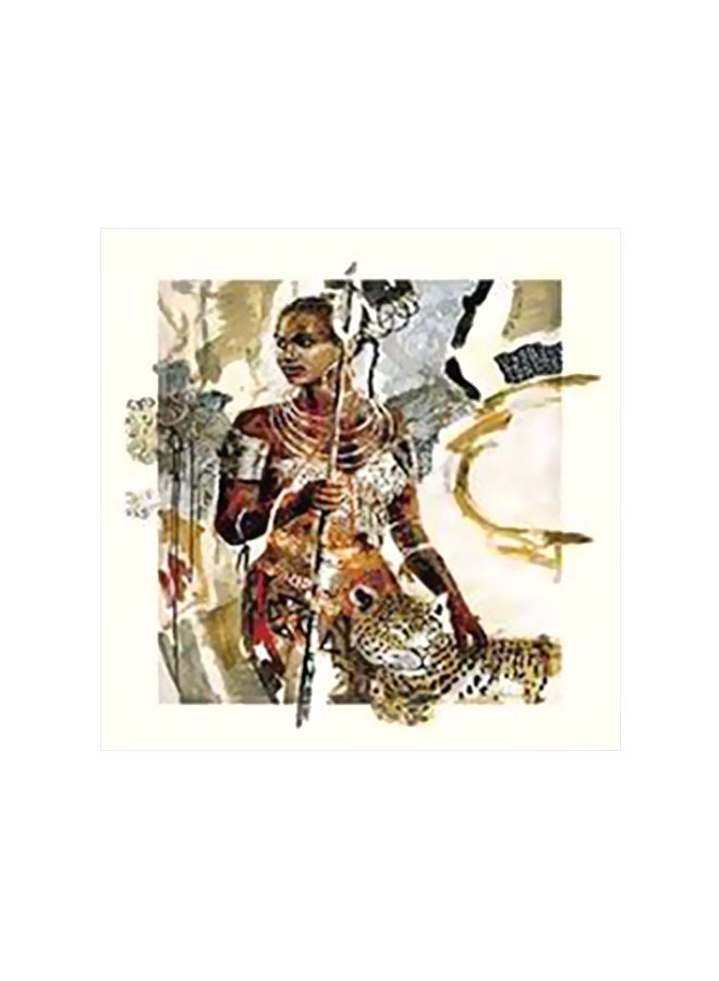Decorative Wall Poster Multicolour 32x32cm