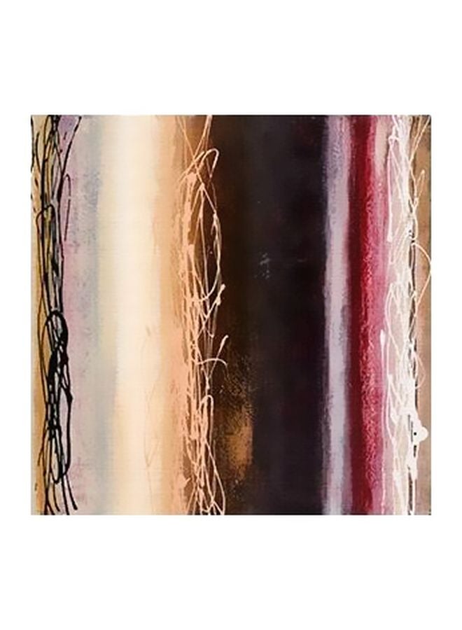 بوستر حائط للتزيين بيج/بني/أرجواني 15x15سم 