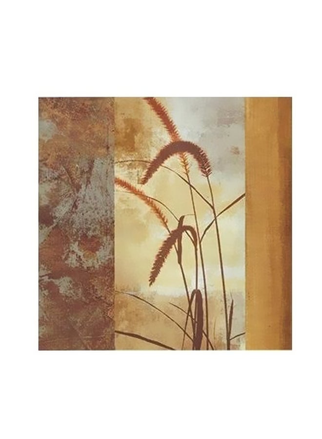 Decorative Wall Poster Brown/Beige 23x23cm