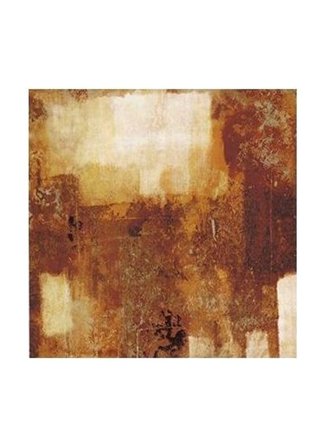Decorative Wall Poster Brown/Beige 15x15cm