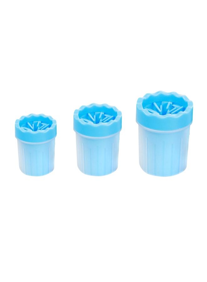 Generic Portable Dog Paw Wash Cup Blue S  - Image 2