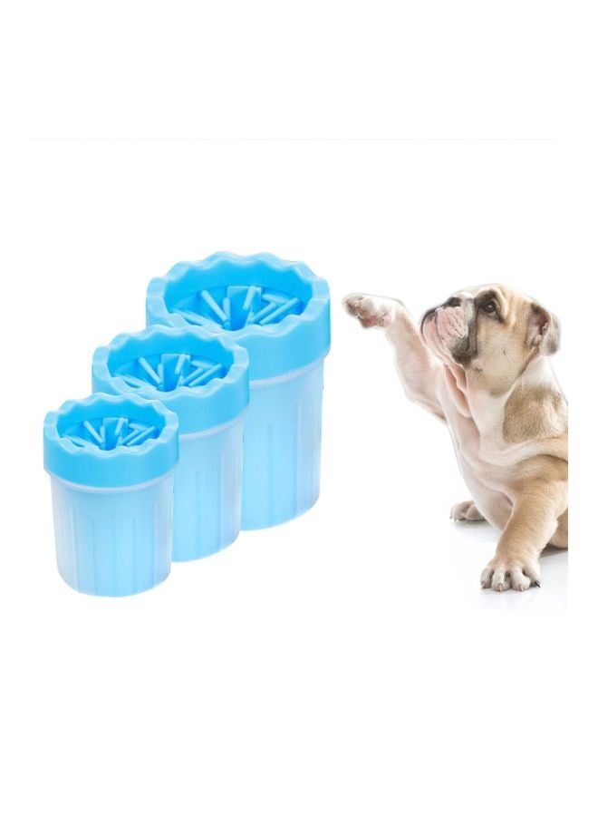 Generic Portable Dog Paw Wash Cup Blue S  - Image 4