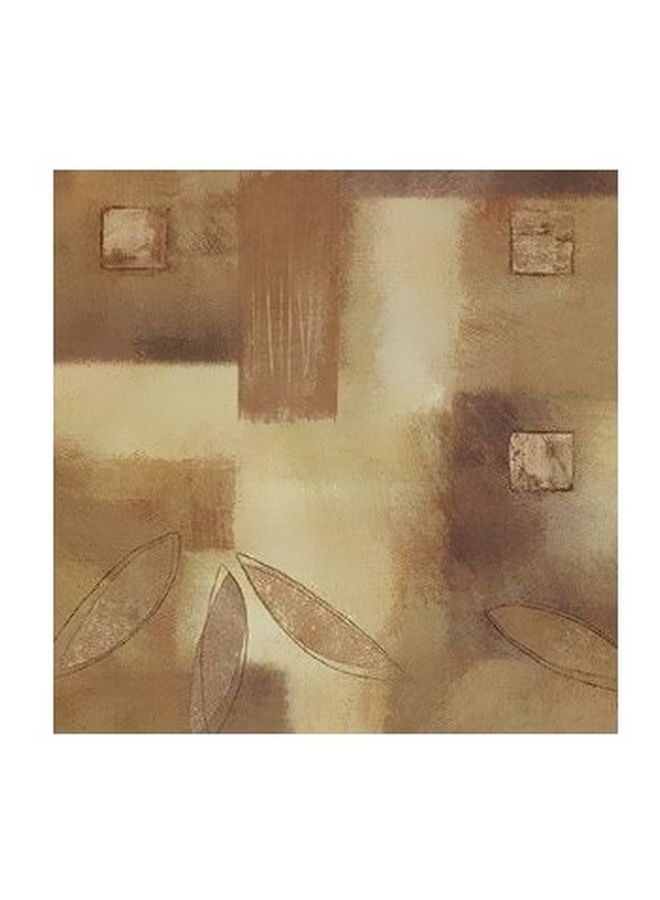 بوستر حائط للتزيين بني 15x15سم