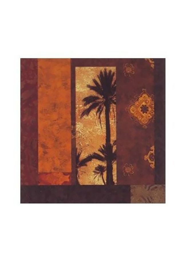 لوحة فنية لديكور الحائط بني/بيج 50x50سم